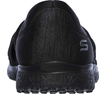 skechers knot concerned black