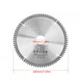 thumbnail image 3 of Circular Wood Saw Blade, 185mm Circular Saw Blade, Woodworking Finishing Saws With 3Pcs Reduction Rings For Copper, Iron Wood Cutting, 3 of 8
