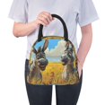 thumbnail image 2 of Hirioo Funny Countryside Donkey for Eco-friendly Lunch Box,Leakproof Lunch Box for School, Work, Travel, and Picnics,Perfect for Meal Prep, 2 of 8