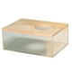 thumbnail image 2 of Contenedor de baño para hámster con arena para ducha, inodoro, caja de arena grande transparente Rectángulo S, 2 of 9