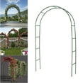 thumbnail image 4 of El de la boda del cenador del jardín del metal se ensambla libremente para varias rosas de plantas trepadoras 240X140X37CM Verde Colcomx Arco de boda, 4 of 8