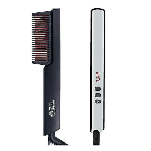 Plancha de pelo HUOGUO Ion Heated con LED de calentamiento rápido de 30 segundos