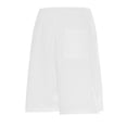 thumbnail image 4 of FRSASU Men's Basketball Shorts Mesh Athletic Soccer Running Gym Tennis Quick Dry Shorts with Pockets White, 4 of 5
