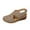 Khaki, variant on Summer Sandals for Women Casual Closed Toe Flat Sandal Comfy Work Sandal Everyday Walking Shoe Indoor Outdoor Slides Round Toe Beach Sandals Shoes