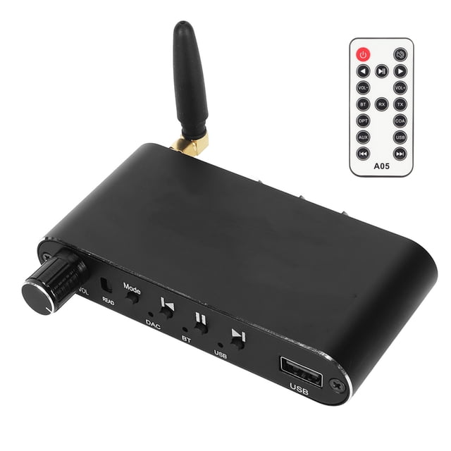 Receptor y transmisor Bluetooth, convertidor de sonido digital a analógico, adaptador y receptor de Bluetooth, diseño de primera clase