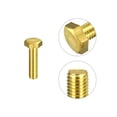 thumbnail image 4 of Unique Bargains Brass Hex Bolts, M10x40mm 3 Pack Fully Thread Grade 4.8 Machine Screws, 4 of 4