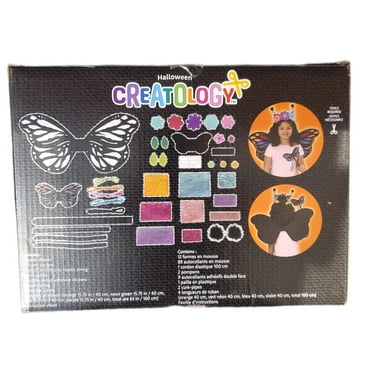 CREATOLOGY HALLOWEEN COSTUME CRAFT KIT, BUTTERFLY, 6 