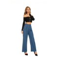 thumbnail image 2 of Pantalones anchos FUNYYZO Pantalones de negocios de cintura alta para mujer, 2 of 7
