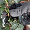 thumbnail image 5 of 1 par de guantes de jardinería para mujer Camel, protectores de manos con protección contra espinas y pinchazos, 5 of 5