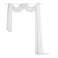 thumbnail image 2 of Wedding Arch Chiffon Drapes Photography Background Decorations 197 x 59 Inches  Background Curtain Ladder Tie  Valance, 2 of 9