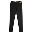 thumbnail image 5 of Gibobby Leggings de invierno para mujer, informales, de Color sólido, elásticos, de cintura alta, térmicos, Capris, pantalones de entrenamiento, pantalones estampados (Negro, S), 5 of 5
