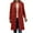 Red Winter Coats for Women, variant on EOYWHK Long Jackets for Women Wool Trench Coats Single Breasted Windbreaker Notched Lapel Formal Casual Blazer Classic Outerwear