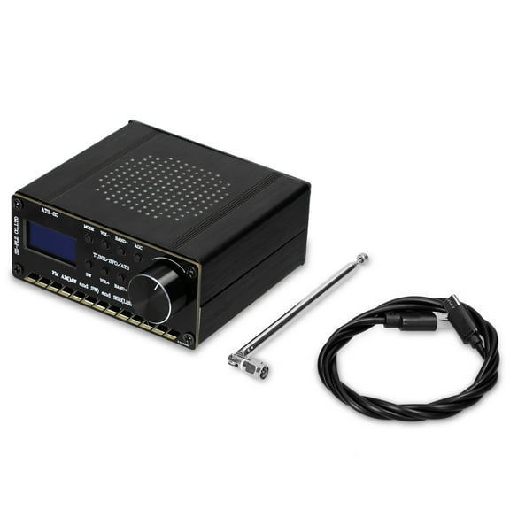 Walmeck Radio Receiver,Commercial Ham Radio Receiver  AM (LSB USB) Commercial  AM (MW SI4735 Band Radio (MW SW) SSB SW) SSB (LSB Commercial Amateur Radio AM (MW SW) Radio Bands Leeofty SIUKE