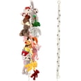 thumbnail image 1 of Hamaca con forma de esquina para guardar animales de peluche, con clips, 1 of 6