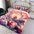 thumbnail image 3 of Crisis en Tierras Infinitas Conjunto de sábanas temático, trío de piezas, cómodo y amigable con la piel, diseño único, regalo de decoración para el hogar para familiares, amigos y fans,140cm *210cm, 3 of 6