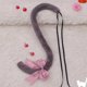 thumbnail image 3 of Fox Cat Dog Long Tail con Bow Bell Cute Maid Animal de Halloween 70CM Long Tail Party Costume Accessories MFZFUKR CPB-SSW2134-3, 3 of 5