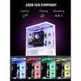 thumbnail image 5 of Gaming PC Desktop Xeon i7 E5 RTX 2080 Ti 11GB GDDR6, 16GB RAM, 512GB SSD + 1TB HDD, Wi-Fi 6, BT5.4, 800W PSU, Windows 11 W/ RGB Keyboard & Mouse, 5 of 12