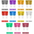 thumbnail image 1 of 150 Uds fusibles estándar para coche surtido de fusibles de hoja 2A 3A 5A 7.5A 10A 15A 20A 25A 30A 35A 40A para Auto camión con 1 extractor de fusibles de hoja y 1 caja de almacenamiento Jormftte YQ-0382, 1 of 7