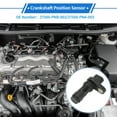thumbnail image 2 of Sensor de posición del cigüeñal Unique Bargains para Honda Civic Hybrid 2003-2011 No.37500-PNB-003 1 Pc Negro Metal Plástico, 2 of 6