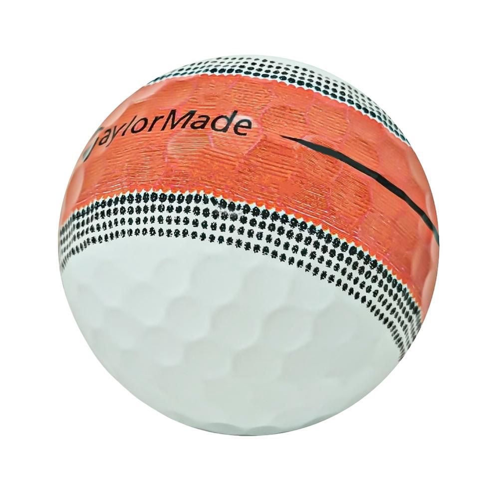 Mulligan - 60 balles de golf récupérées Taylormade Tour Response Stripe 5A Mint, oranges