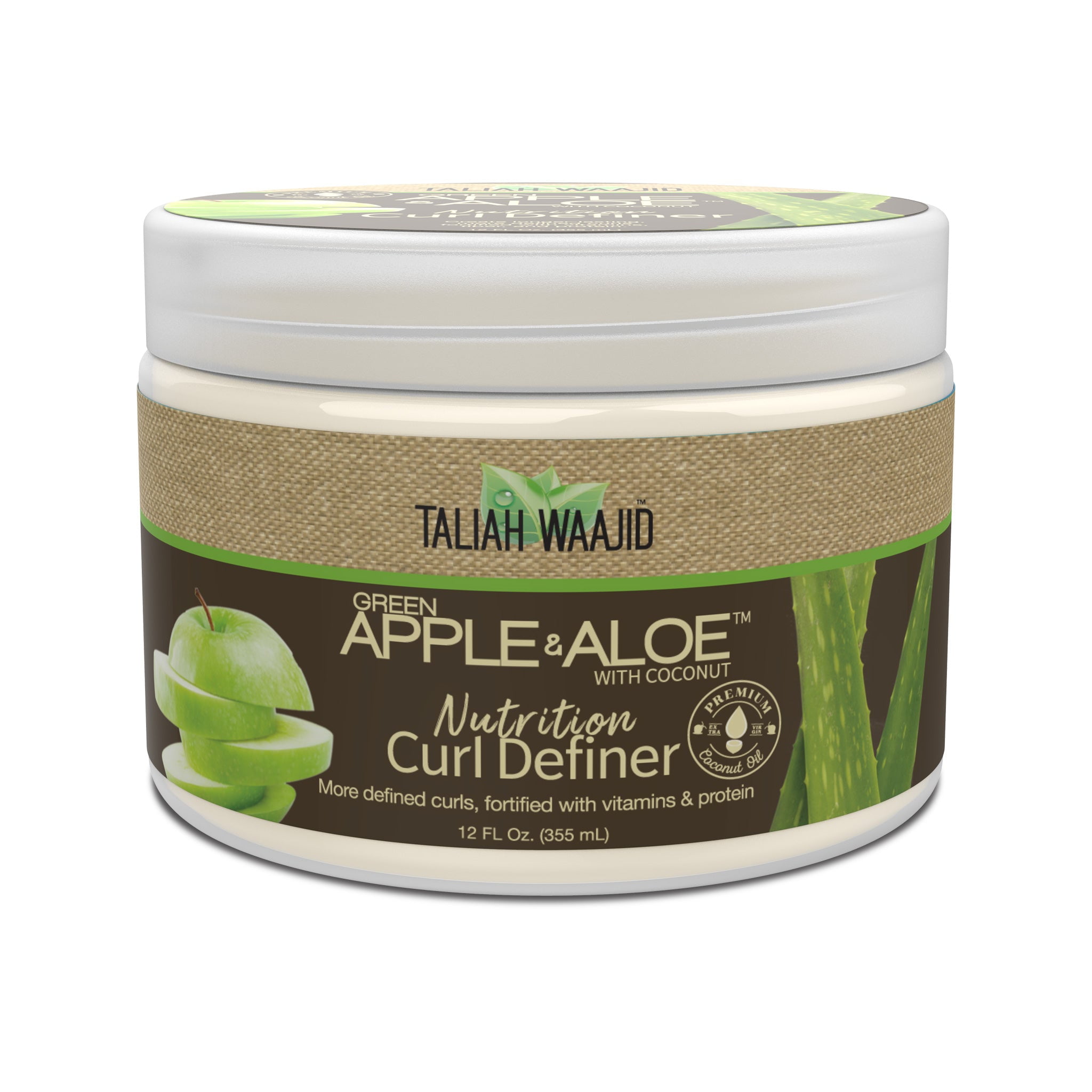 TALIAH WAAJID - Green Apple & Aloe Nutrition Curl Definer 12 Oz. * BEAUTY TALK LA *