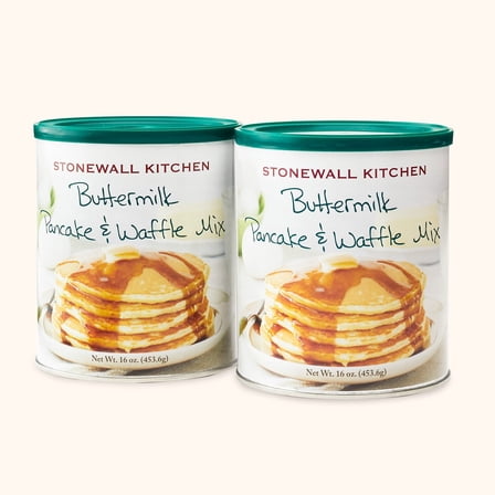 (2 Pack - 16 Ounces) Stonewall Kitchen Buttermilk Pancake & Waffle Mix