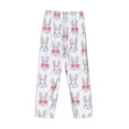thumbnail image 5 of Xecao Heart Rabbit Men's Straight Lounge Pajama Pants: The Ultimate in Comfortable Sleepwear, 5 of 9