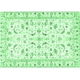 thumbnail image 1 of Ahgly Company Indoor Rectangle Persian Emerald Green Traditional Area Rugs, 2' x 5', 1 of 4