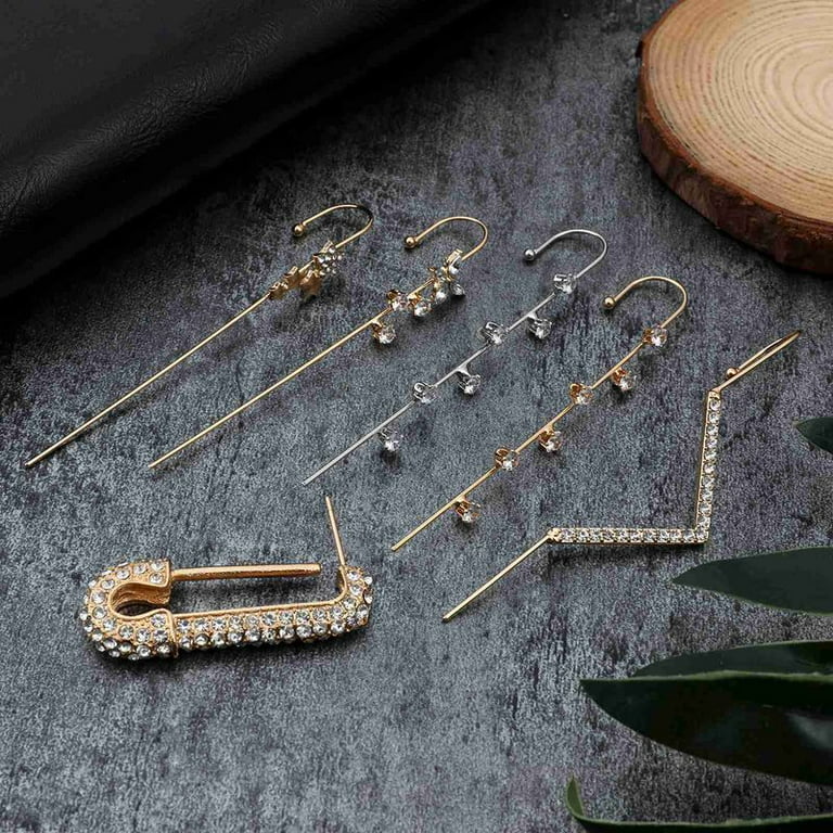 Ear wrap crawler 2024 hook earrings ebay