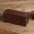 thumbnail image 3 of Caja De Almacenamiento De Madera Vintage Caja De Almacenamiento Retro Decorativa, Estuche De Colección Artesanal, Para Mujer Joyería Artesanal Chica ANGGREK Otros, 3 of 8
