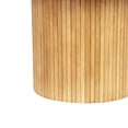 thumbnail image 5 of Farmhouse Round Pedestal Coffee Table Solid Wood Coffee Table Modern Accent Table Rustic Center Table for Living Room, 5 of 10