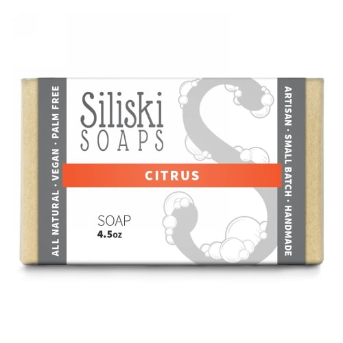 Siliski Soaps Savon en Barre Agrumes, 4.5 Oz