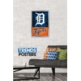 thumbnail image 2 of MLB Detroit Tigers - Logo 18 Wall Poster, 14.725" x 22.375", Framed, 2 of 5