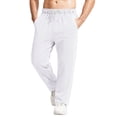 thumbnail image 2 of Baggy Pants Neutral New Male Fitness Workout Sweatpants Men's Four Season Casual Sports New Streetwear Trousers Men Mens Drawstring Pockets Cargo Pants Elastic Comfortable Men Sweatpants, 2 of 4