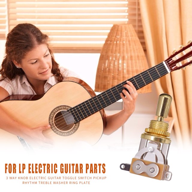Selector de guitarra eléctrica de 3 vías interruptor de palanca para LP EPI Gold