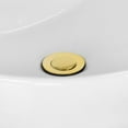 thumbnail image 2 of American Imaginations 18-in. W CUPC Rectangle Bathroom Undermount Sink Set In White - Gold Hardware - Overflow Drain Incl. AI-31840, 2 of 9