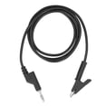 thumbnail image 4 of Banana Plug Test Leads, Electrical Portable Silicone Sheath Test Flexible Cable Replacement Safe  For Multimeter Black, 4 of 8
