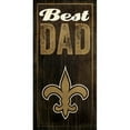 thumbnail image 7 of Las Vegas Raiders 6'' x 12'' Best Dad Sign, 7 of 7