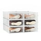 thumbnail image 1 of Cajas Organizador para Botas Largas MU:4LIFE 6 Piezas Apilables y Multifuncional Blanco, 1 of 6