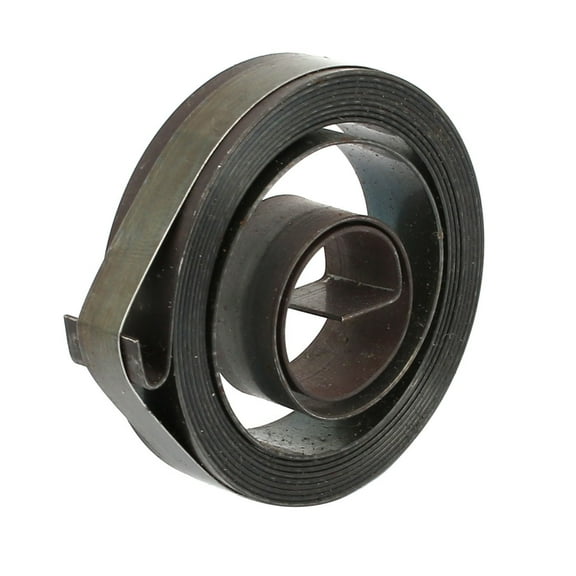 Unique Bargains 12mm Width Two Hooks Drill Press Quill Feed Return Coil Spring Assembly Gray