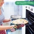 thumbnail image 2 of Yayeee Pot Holders Kitchen Heat Resistant with Pockets 7"x9.8" Cotton Oven Cooking Hot Pads, Vibrant Flowers Pattern, 2 of 7