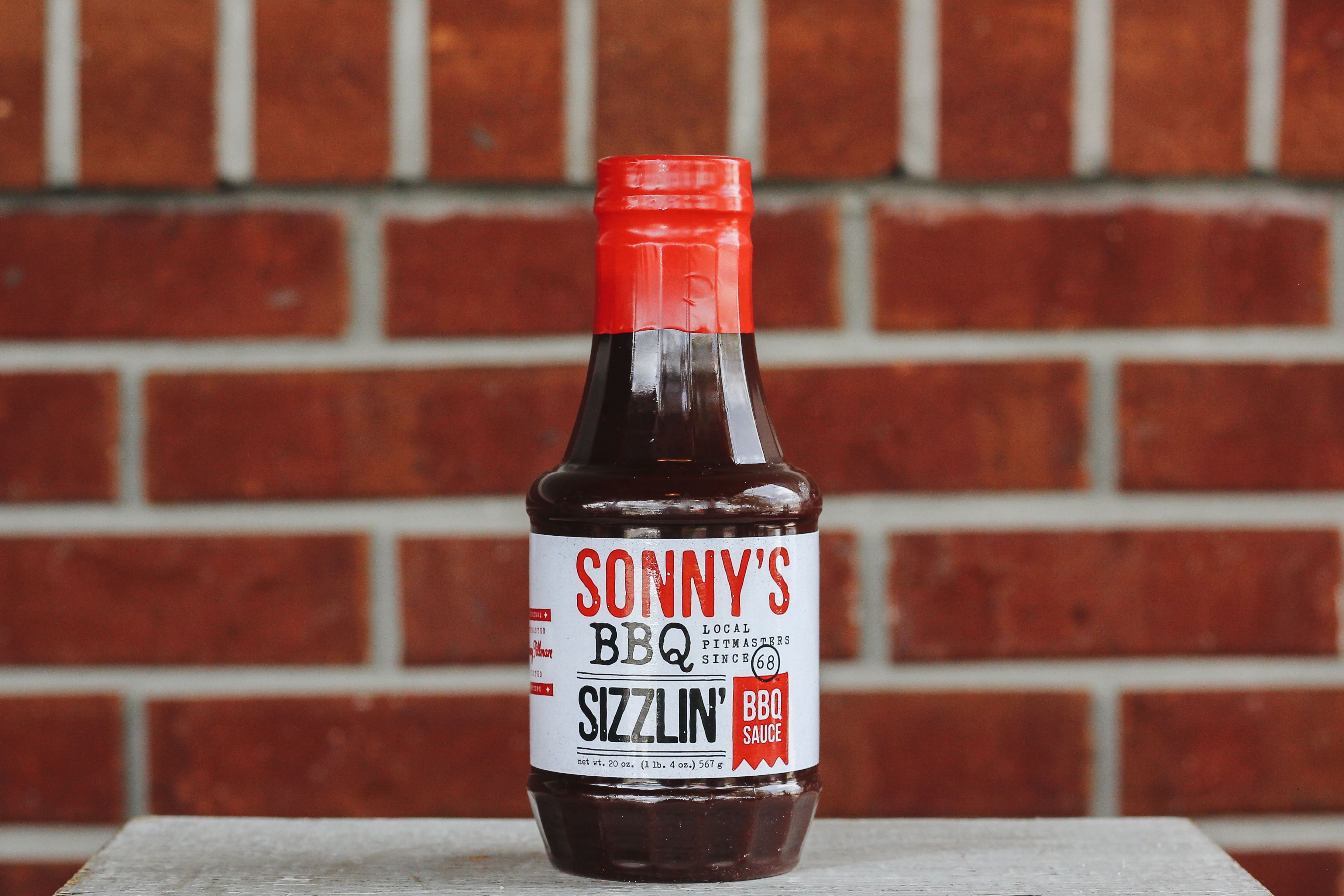 (2 pack) Sonny’s BBQ Sizzlin’ BBQ Sauce, 20 oz Bottle - Barbecue Sauce for Grilling, Dipping, and Marinades