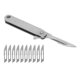 thumbnail image 4 of Cuchillo Plegable en Miniatura de Acero Inoxidable para Llavero, Herramienta de Apertura Rápida y Portátil, para Acampar y Escalar, Protección de Emergencia - YUNYI BRAND Deportes, 4 of 8