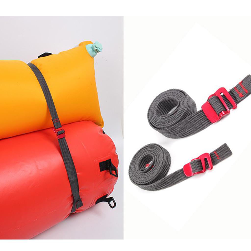 4pcs Nylon Cord Tie Binding Strap Rope Organiser Holder Luggage Bag Belt 1m 