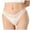 White, variant on biudgviw Womens Panties Fashion Lace Low Waisted Thongs Underwear Breathable Cutout Bikini Briefs
