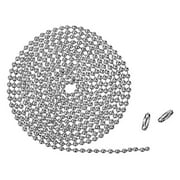 Mainstays Beaded Chain, Chrome, 6'