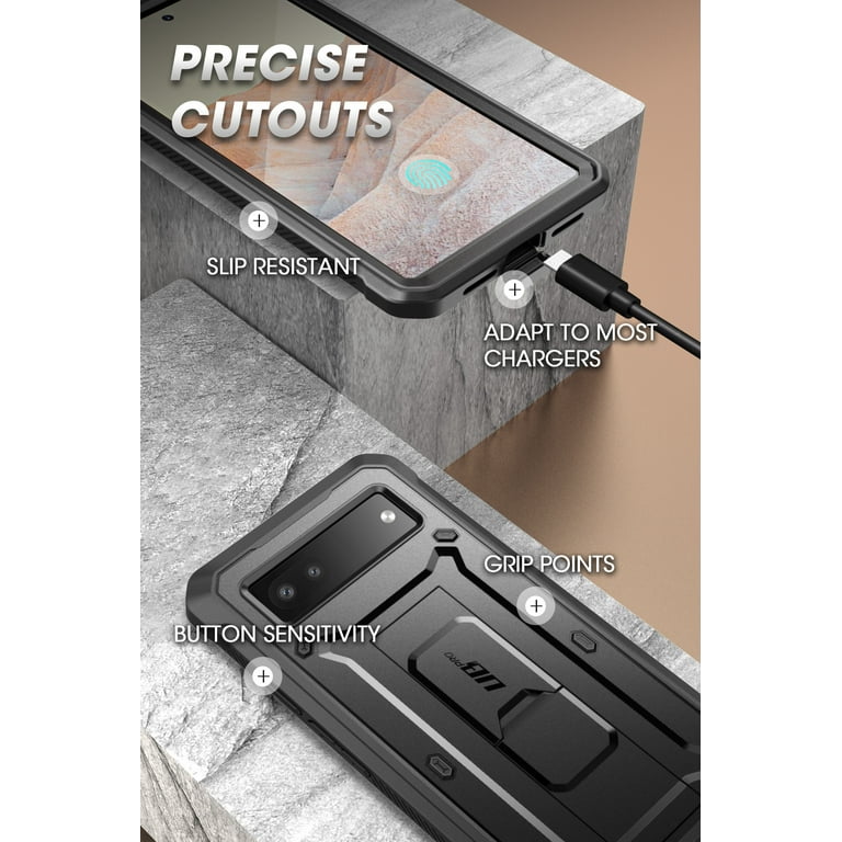 SUPCASE UB Pro - Funda para Google Pixel 7A (versión 2023), carcasa  resistente de doble capa con clip para cinturón y soporte con protector de