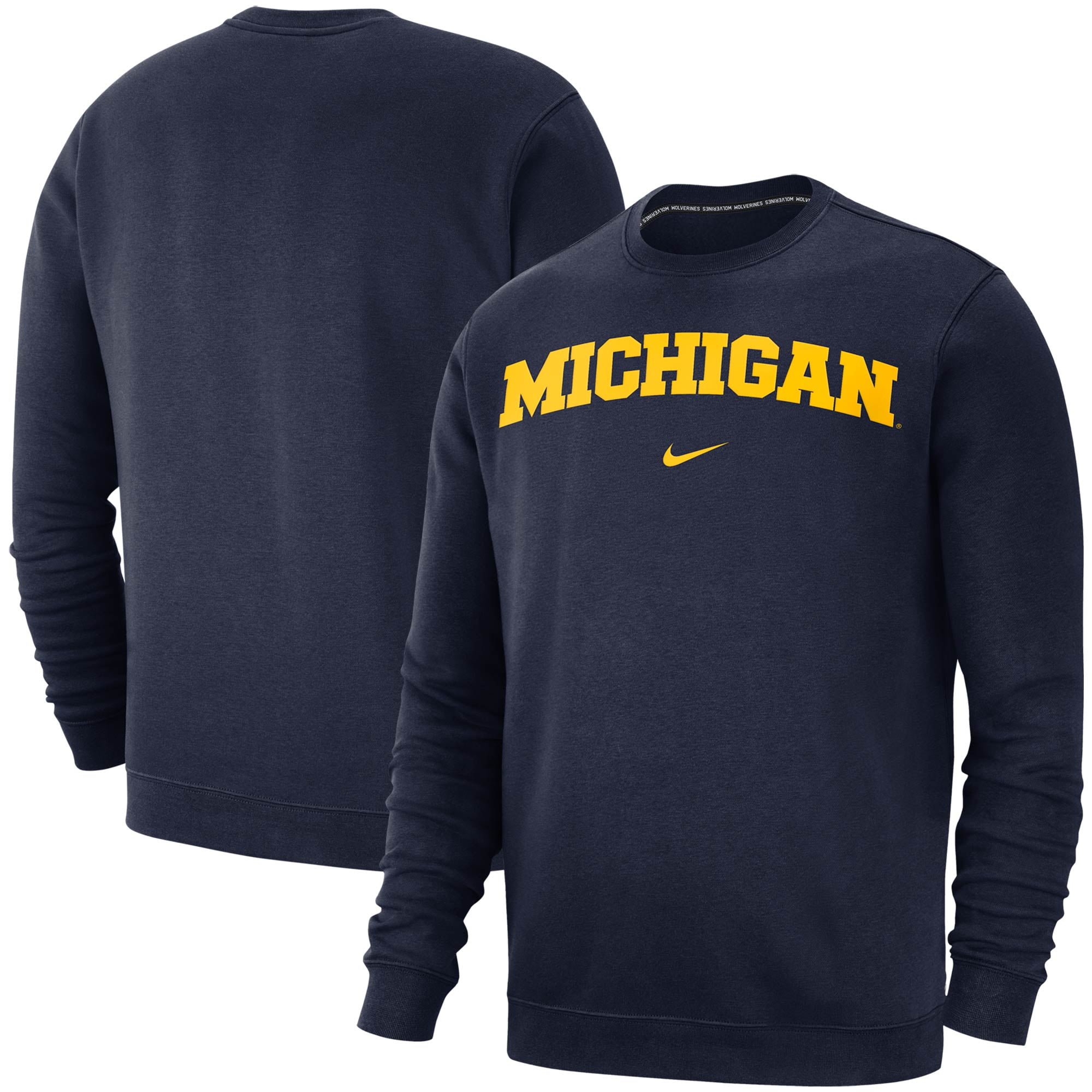 michigan nike pullover