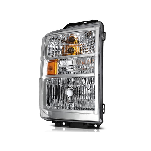 SCITOO Headlight Assembly Fits For 2008-2014 for Ford For E-150 2008-2014 for Ford For E-250 2008-2019 2021 for Ford For E-350 Super Duty Headlamp Passenger Side