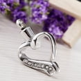 thumbnail image 2 of Frame Clear Rhinestone Stainless Steel Urn Cremation Ash Holder, 2 of 6